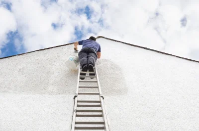Peinture extérieure à Pernay — façades et ravalement